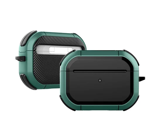 Футляр противоударный Black ed. для наушников Airpods Pro 3 Apple Green