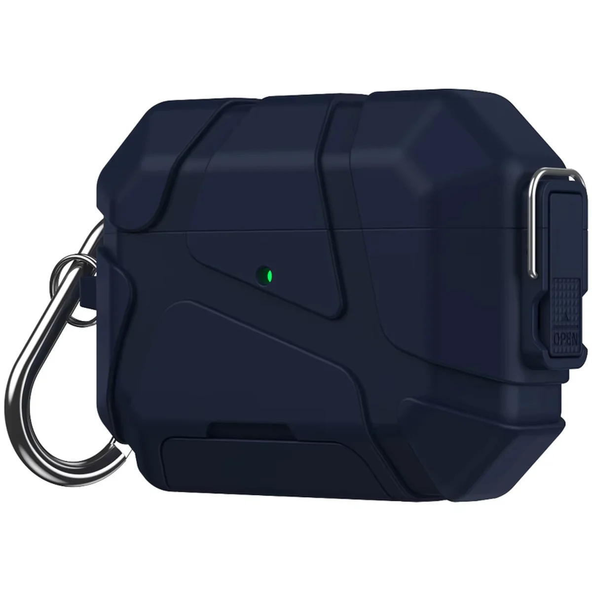 Ударопрочный футляр Titan Armor для наушников Airpods Pro 3 Midnight Blue