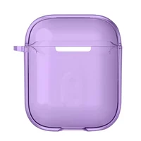 Футляр TPU Colorful для наушников Airpods 1/2 Purple