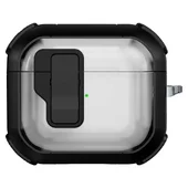 Футляр противоударный Locking Button для наушников Airpods 3 Black