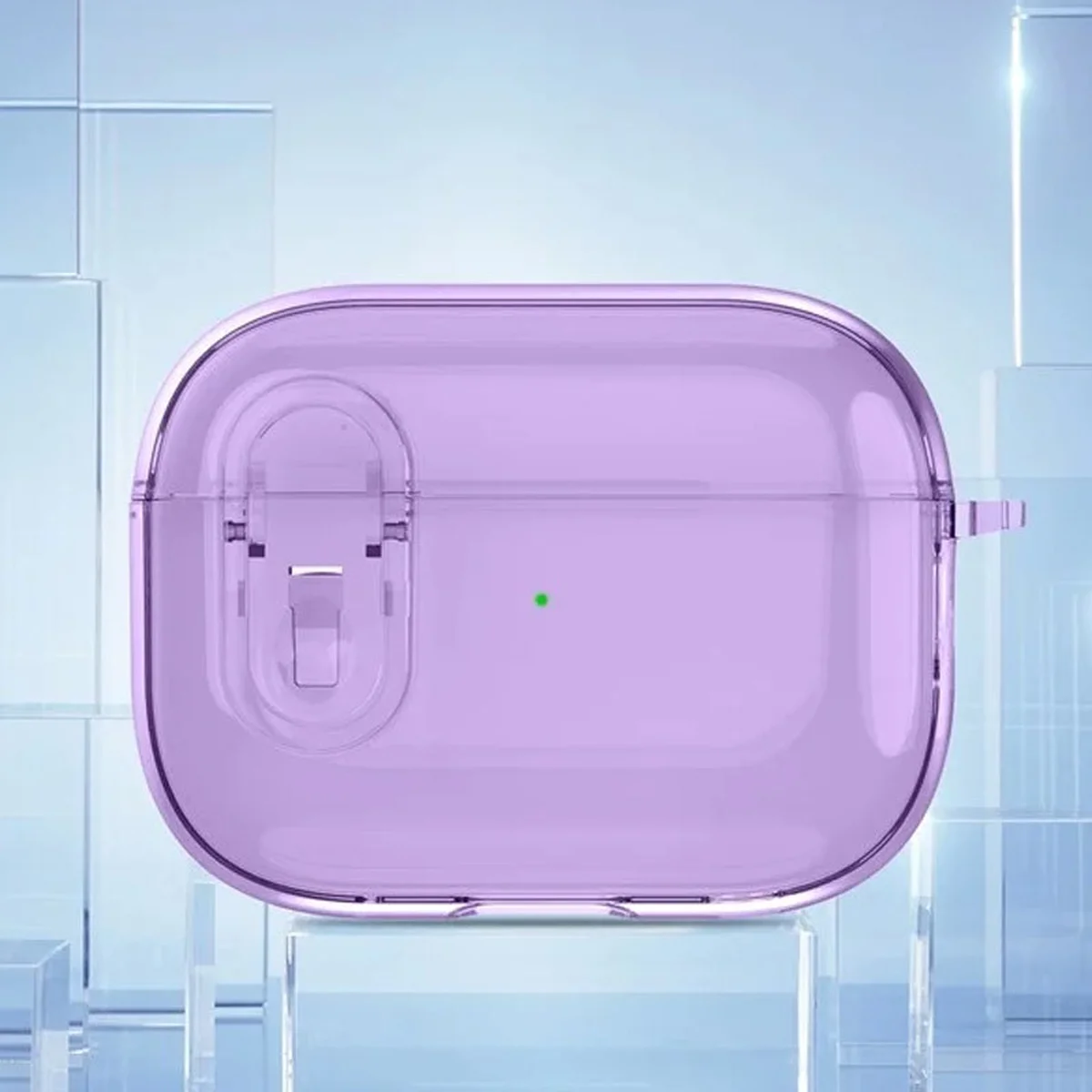 Футляр TPU Colorful для навушників Airpods Pro 2 / Pro Purple