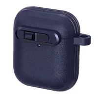 Футляр Frosted для навушників Airpods 1/2 Blue