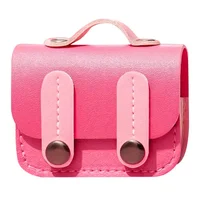 Кожаный футляр Briefcase для наушников AirPods Pro 2 / Pro Pink