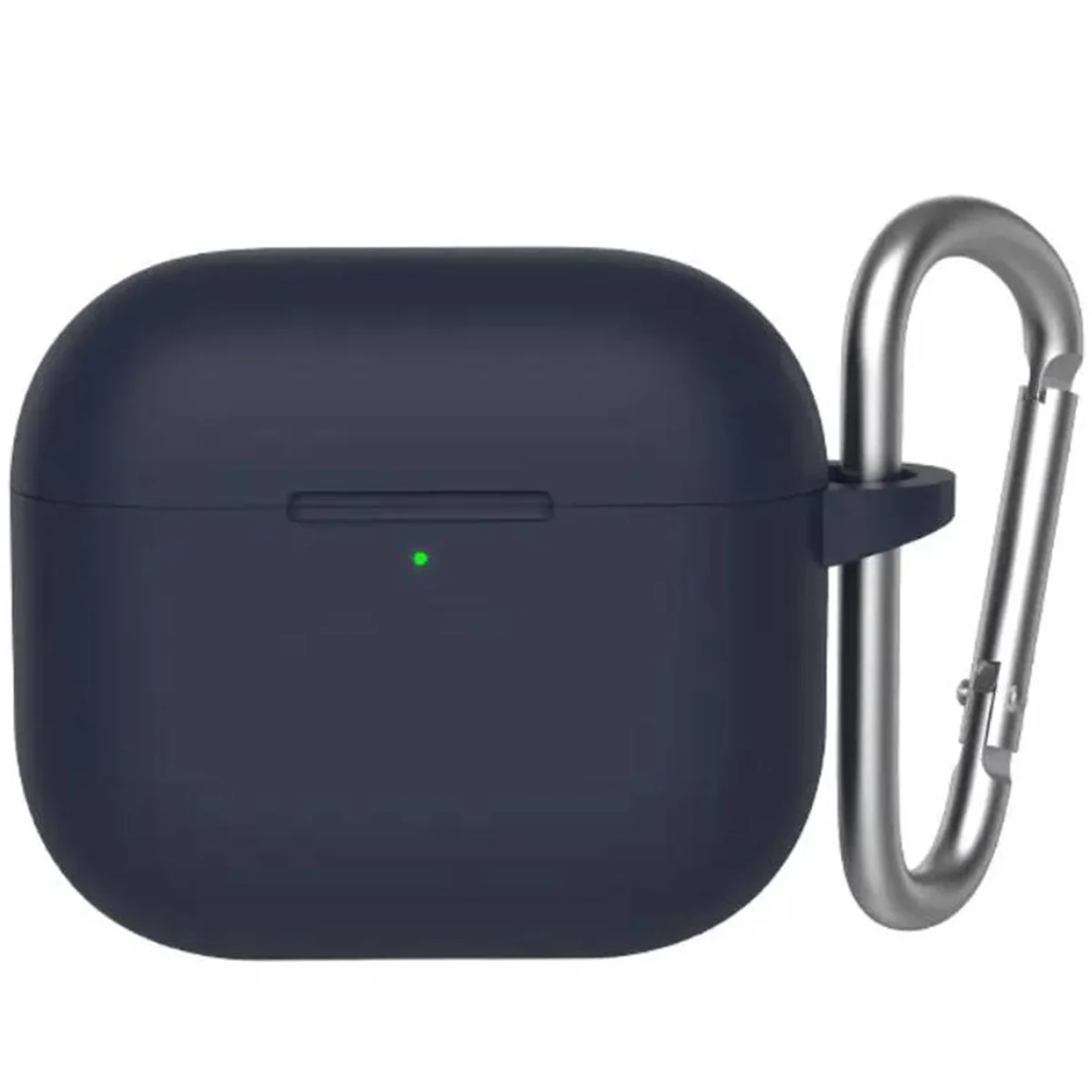 Силиконовый футляр BlueO Liquid silicone для наушников Airpods 4 Deep Blue