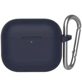 Силиконовый футляр BlueO Liquid silicone для наушников Airpods 4 Deep Blue