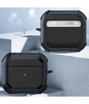 Футляр противоударный Black ed. для наушников Airpods 3 Blue