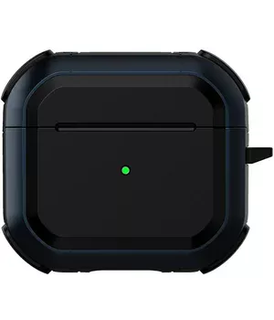 Протиударний футляр Black ed. для навушників Airpods 4 Blue