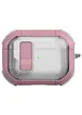 Футляр протиударний Locking Button для навушників Airpods Pro 3 Pink