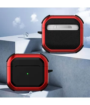 Футляр противоударный Black ed. для наушников Airpods 3 Red