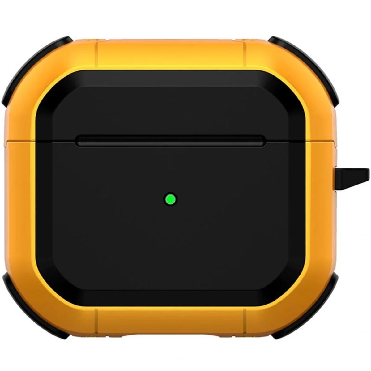 Футляр противоударный Black ed. для наушников Airpods 4 Yellow