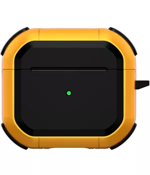 Футляр противоударный Black ed. для наушников Airpods 4 Yellow