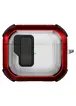 Футляр протиударний Locking Button для навушників Airpods 3 Red