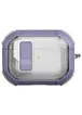 Футляр противоударный Locking Button для наушников Airpods Pro Light Purple