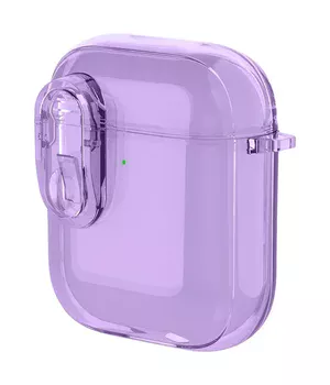 Футляр TPU Colorful для наушников Airpods 1/2 Purple