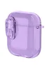 Футляр TPU Colorful для навушників Airpods 1/2 Purple