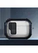 Футляр протиударний Locking Button для навушників Airpods Pro 3 Blue