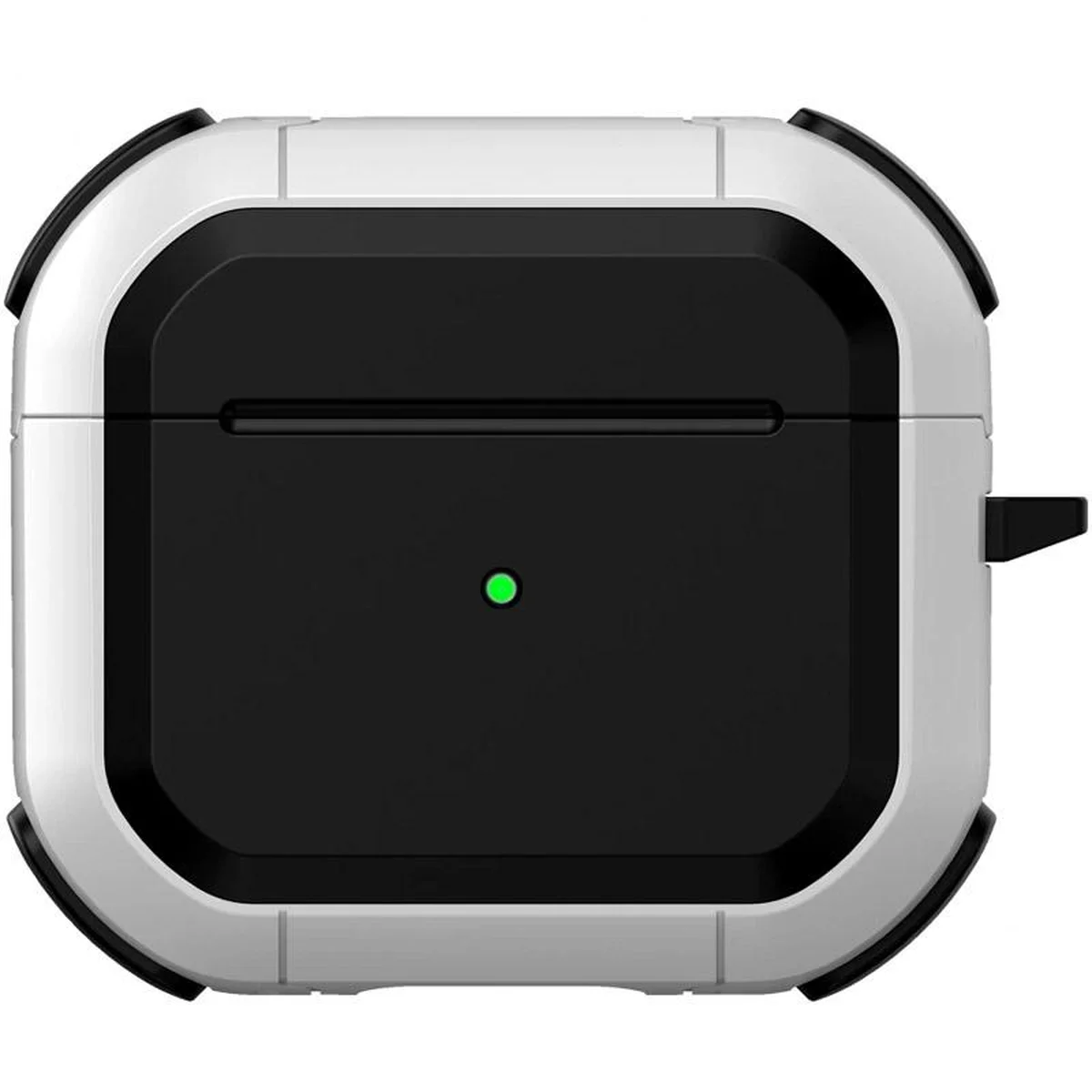 Протиударний футляр Black ed. для навушників Airpods 3 White