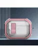 Футляр протиударний Locking Button для навушників Airpods Pro 3 Pink