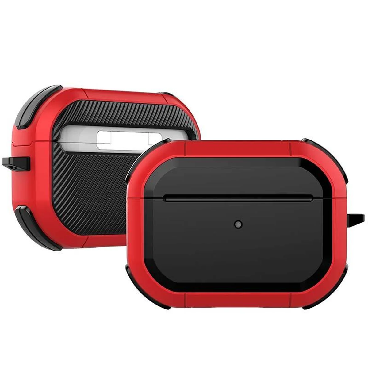 Протиударний футляр Black ed. для навушників Airpods Pro 3 Red