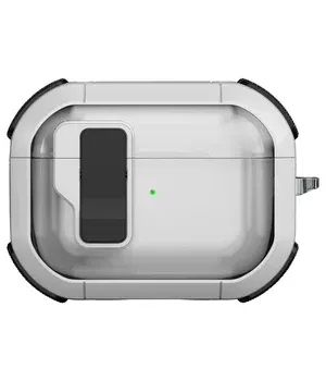 Протиударний футляр Locking Button для навушників Airpods Pro White