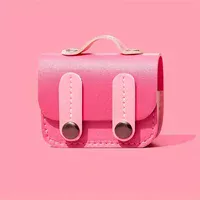 Кожаный футляр Briefcase для наушников AirPods Pro 2 / Pro Pink