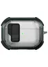 Футляр противоударный Locking Button для наушников Airpods Pro 2 / Pro Apple Green