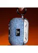 TPU чохол Bling World Rock Diamond для навушників AirPods Pro / Airpods Pro 2 Блакитний