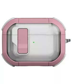 Протиударний футляр Locking Button для навушників Airpods Pro Pink