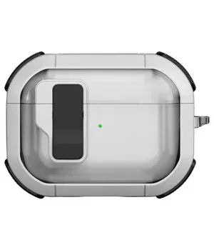 Футляр протиударний Locking Button для навушників Airpods Pro 2 / Pro White