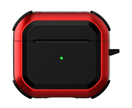 Футляр противоударный Black ed. для наушников Airpods 4 Red