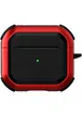 Футляр противоударный Black ed. для наушников Airpods 4 Red