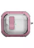 Футляр протиударний Locking Button для навушників Airpods 4 Pink