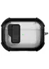 Футляр противоударный Locking Button для наушников Airpods Pro 2 / Pro Black