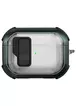 Футляр протиударний Locking Button для навушників Airpods Pro 3 Apple Green