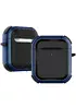 Футляр противоударный Black ed. для наушников Airpods 1/2 Blue