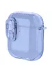 Футляр TPU Colorful для навушників Airpods 1/2 Blue
