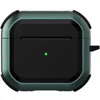 Протиударний футляр Black ed. для навушників Airpods 4 Apple Green