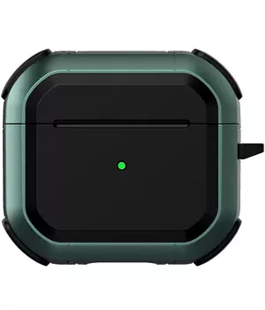 Футляр противоударный Black ed. для наушников Airpods 4 Apple Green