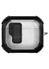 Футляр протиударний Locking Button для навушників Airpods 4 Black