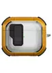 Футляр протиударний Locking Button для навушників Airpods Pro 3 Yellow