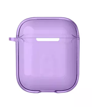 Футляр TPU Colorful для наушников Airpods 1/2 Purple