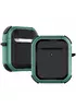 Протиударний футляр Black ed. для навушників Airpods 1/2 Apple Green