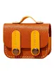 Шкіряний футляр Briefcase для навушників AirPods Pro 2 / Pro Brown / Yellow
