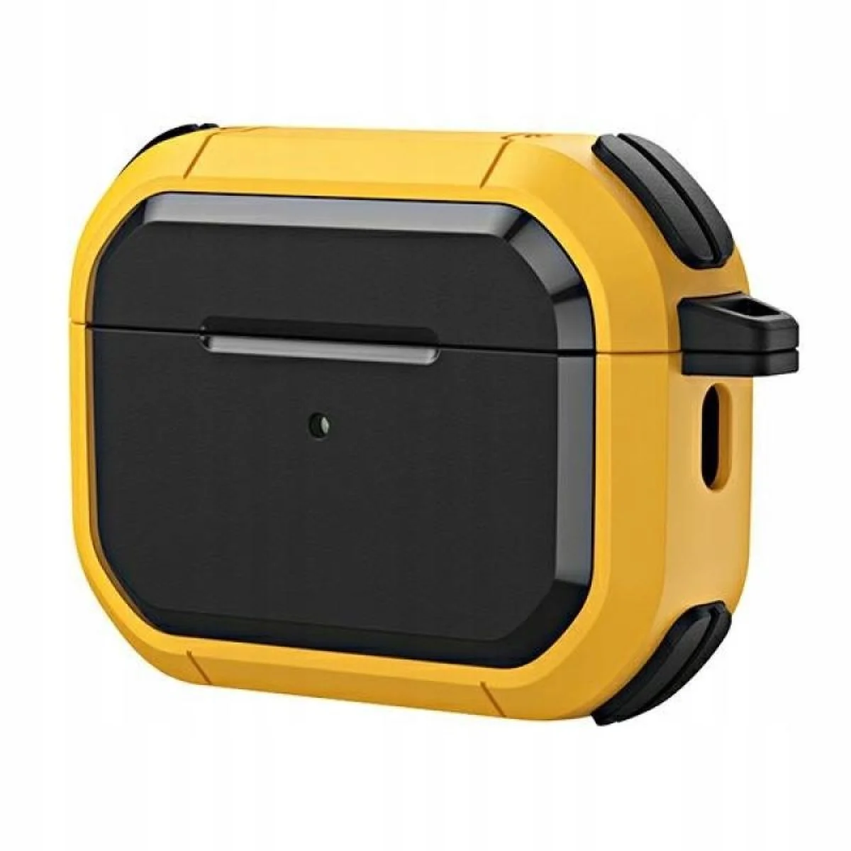 Футляр противоударный Black ed. для наушников Airpods 4 Yellow