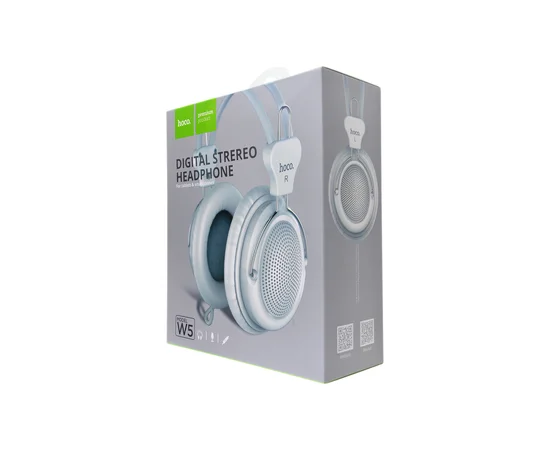 Стерео Наушники Hoco W5 Manno Белый