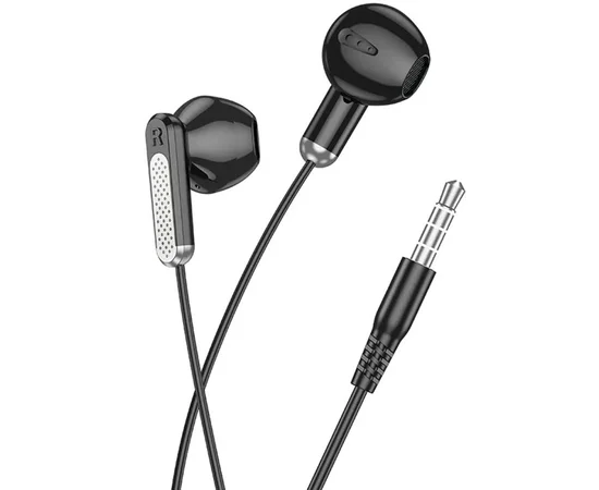 Наушники Borofone BM89 Surpass universal (3.5mm/1.2m) Black