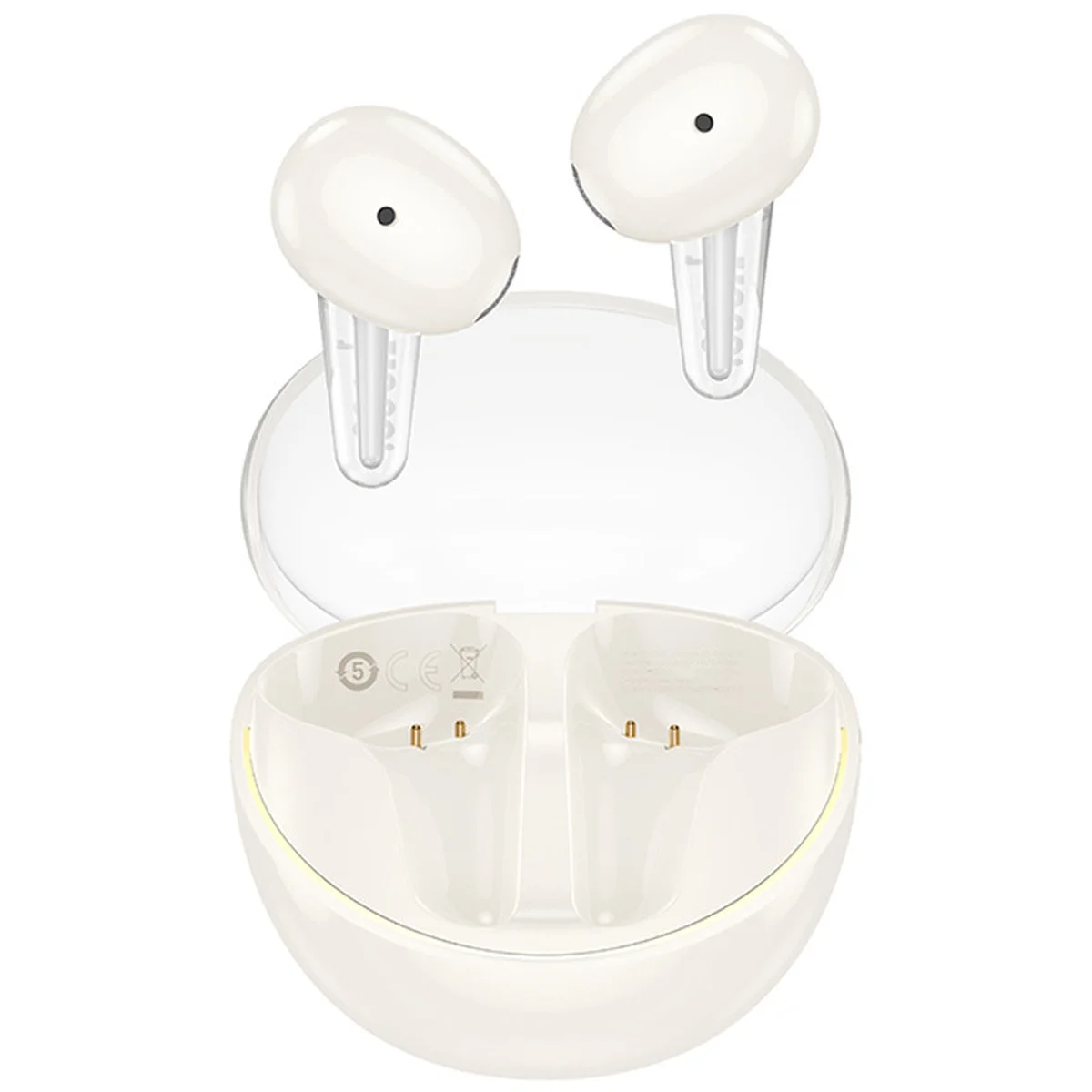 Бездротові TWS навушники Hoco EW202 Magic Milky White