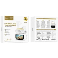 Беспроводные TWS наушники Hoco EW88 Rampino with Touch Screen ANC White