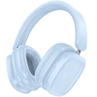 Накладні бездротові навушники Hoco W51 Delightful Blue