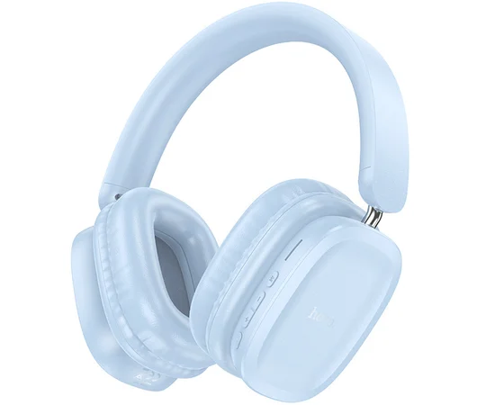 Накладні бездротові навушники Hoco W51 Delightful Blue